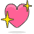 Sparkling Heart Emoji from Emoji - Free Set