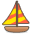 Sailboat Emoji from Emoji - Free Set