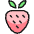 Fruit Strawberry Icon from Ultimate Colors Set | Free Download as SVG Vector and Transparent PNG | Streamline icons