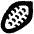 Cocoa Cacao Bean Icon from Ultimate Bold Set