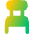 Chair 3 Icon from Flex Gradient Set