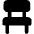 Chair 3 Icon from Core Solid Set