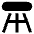 Stool icon - Free transparent PNG, SVG. No sign up needed.