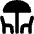 Terrace Icon from Flex Solid Set