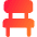 Chair 3 Icon from Core Gradient Set