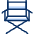Chair Director icon - Free transparent PNG, SVG. No sign up needed.