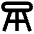 Stool Icon from Sharp Remix Set