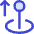 Arcade Stick Move Up icon - Free transparent PNG, SVG. No sign up needed.