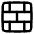 Block Brick Icon from Flex Line Set