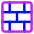 Block Brick Icon from Core Neon Set