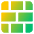 Block Brick Icon from Core Gradient Set