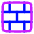Block Brick Icon from Flex Neon Set