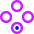 Buttons Down 1 Icon from Core Neon Set