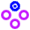 Buttons Up Icon from Sharp Neon Set