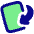 Card Flip Icon from Plump Pop Set