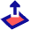 Card Lift Icon from Sharp Pop Set