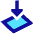 Card Place Icon from Sharp Pop Set