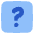 Dice Question Icon from Plump Flat Set