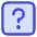 Dice Question Icon from Core Duo Set