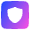 Dice Shield Icon from Plump Gradient Set