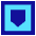 Dice Shield Icon from Sharp Pop Set