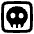 Dice Skull Icon from Plump Remix Set