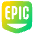 Epic Games 1 Icon from Plump Gradient Set