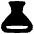 Flask Empty Icon from Plump Solid Set