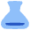 Flask Empty Icon from Plump Flat Set