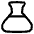 Flask Full Icon from Plump Line Set