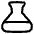 Flask Half Icon from Plump Line Set