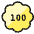 Gaming 100 Icon from Ultimate Colors Set