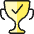 Gaming Trophy Check Icon from Ultimate Colors Set | Free Download as SVG Vector and Transparent PNG | Streamline icons