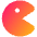 Pacman Icon from Plump Gradient Set