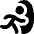 Person From Portal In Icon from Flex Solid Set