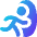 Person From Portal In Icon from Flex Gradient Set