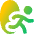 Person From Portal Out Icon from Flex Gradient Set
