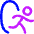 Person From Portal Out Icon from Flex Neon Set