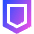 Shield Defense Icon from Sharp Gradient Set