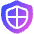 Shield Defense Icon from Plump Gradient Set