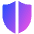 Shield Defense Icon from Core Gradient Set