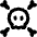 Skull Crossbones Icon from Flex Remix Set