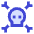 Skull Crossbones Icon from Sharp Duo Set