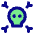 Skull Crossbones Icon from Core Pop Set