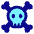 Skull Crossbones Icon from Plump Pop Set
