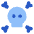 Skull Crossbones Icon from Core Flat Set