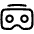 Vr Headset 2 Icon from Plump Line Set