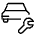 Car Service Icon from Ultimate Light Set