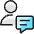 Single Neutral Actions Chat_1 Icon from Ultimate Colors Set | Free Download as SVG Vector and Transparent PNG | Streamline icons