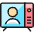 Single Neutral Vintage Tv Icon from Ultimate Colors Set